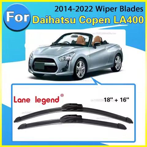 For Daihatsu Copen LA400 2014 - 2022 Car Front Windshield Wiper Blades Frameless Rubber Snow Scrapin