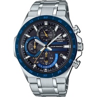 Casio Edifice Solar นาฬิกาข้อมือผู้ชาย โครโนกราฟ พลังงานแสงอาทิตย์ รุ่น EQS-920DB ของแท้ ประกัน CMG