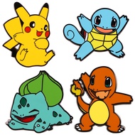 Squirtle เข็มกลัดเคลือบลายการ์ตูนน่ารัก, เข็มกลัดเสื้อผ้ากระเป๋าเป้สะพายหลังเข็มกลัดติดป้ายเครื่องปร