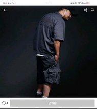 徵一件毛毛AAAA工作服 worker shirt Size S or M 4A Like Black