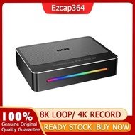 Ezcap364 USB 3.2 Type C 8K Video Capture Card 8K60 Loop / 4K60 Video Recording for PS4 PS5 Game Came