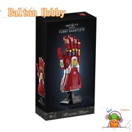 Baltan Hobby HN4X22 MOC with The Avengers 76223 Nano Gauntlet Building blocks toys ES1