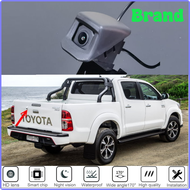 HTGCF Car Rear View Reverse Camera For Toyota Hilux AN120 AN130 2010~2018 Factory Original Hole Back