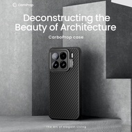 Nillkin เคสขาตั้งไฟเบอร์อะรามิดสำหรับ Xiaomi 15เคสโทรศัพท์ Huawei TPU + Aramid Fiber MagSafe รูปแบบฝ