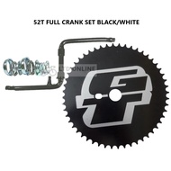 Bicycle GT Crank BMX Basikal 44T 52T 60T OPC Crank Full Crank Set bicycle