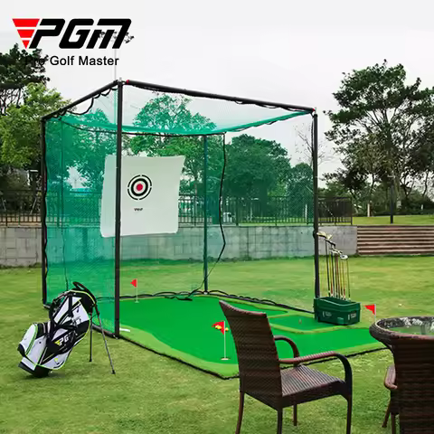 PGM LXW001 Factory 3M Heavy-Duty Outdoor Golf Cage Training Practice Return Net for Backyard Driving