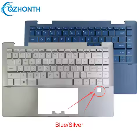 N09603-001 N09438-001 New For HP Pavilion X360 14-EK 2-in-1 Palmrest with Backlit US Keyboard 14"
