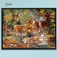 [Noel.sg] Cotton Cross Stitch Colorful Full Embroidery Cross Stitch Kits for Adults Kids U