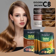 (AUGEAS) AUGEAS-Insty Herbal Hair Dye Color Shampoo 30ml (3-in-1) Hair Darkening Shampoo