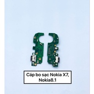 Nokia X7, Nokia 8.1 charging board cable