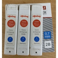 Rotring Mechanical Pencil Lead 0.7 mm (2B / B HB/)