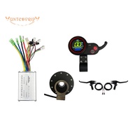 36V/48V 15A Ebike Controller Kit with V889 LCD Display for 250/350W JN Electric Bike Motor Conversion Parts