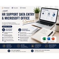 HR Support Data Entry & Microsoft Office Service