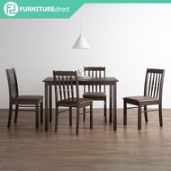 Furniture Direct PATINA CREMINI meja makan 4 kerusi dining table set set meja makan dining table