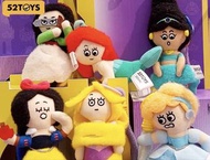 新款52toys 迪士尼在逃公主系列盲盒 princess on the run 迪士尼公主盲盒 Ariel 盲盒 灰姑娘盲盒 白雪公主盲盒 花木蘭盲盒 亦都可以確認款報價  全套六隻一set 388