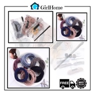 Elastic Hair Bands 100Pc Zip Pouch GH142009