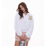 Berry Madmind ZipJacket - White / Pink / Moss