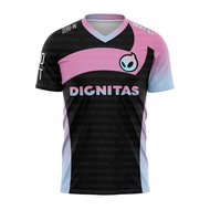 Dignitas Esport Team Club Jersey 2025/26 Uniform T-shirts For Men DIG Fans Short Sleeve Tops