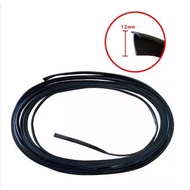 Car Body Kit Rubber Lining Seal & General Use Sealant Black (10 Meter Length)