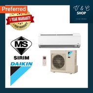 Daikin Air Specialist FTV35P/RV35F 1.5HP Non Inverter Wall Mounted Air Conditioner (R32)-冷氣機