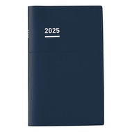 Kokuyo Jibun Techo Biz Planner 2025 Monthly Weekly A5 Slim Matte Navy N-JB1DB-25 Starting December 2