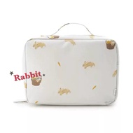 Little Rabbit Grocery Shop Japan Gelato pique Flower Basket Bunny Print Waterproof Mother Bag/Diaper