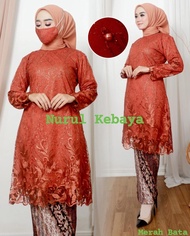 RR Kebaya/Kebaya modern/stelan/rok plisket/stelan tunik tile mutiara terbaru harga promo//Set Kebaya