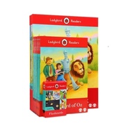 UK LADYBIRD READERS LEVEL 4 with 18 books + 66 flash cards