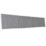 Black Chevron Table Runner 150CM