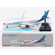 Aviation 1/400 Airbus A330-900NEO Airbus Coating F-WTTE Detachable Landing Rack