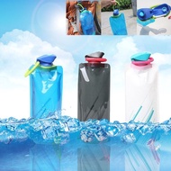 3pc 700ml Sports Travel Kettle Cup Outdoor Folding Collapsible Bottle Water