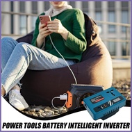 DC Converter to AC Outdoor DC 18V-21V to 220V AC Inverter Phone Charger Fast Charger Smart Adapter w