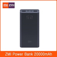 XIAOMI ZMI Power Bank 20000mAh Dual Input 27w Fast Charger Portable Digital display