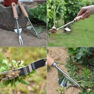 Garden Weeder Hand Tool Grass Weeding Puller Weed Digger with Ergonomic Handle Garden Lawn Farmland Transplant Tools
