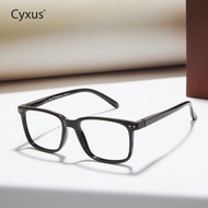 Cyxus Eye Protection Glasses  Retro Classic Spring Hinge Anti Blue Light Glasses 8302