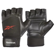 Lifting Gloves 短指皮革舉重手套 - Black/Red