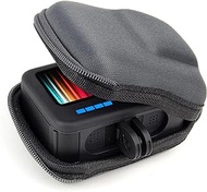 SOONSUN Portable Hard Carrying Case Bag for GoPro Hero 9 Black, Mini Semi-Rigid Shell Protective Case Bag for GoPro HERO9 Black Camera