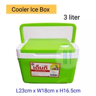 Ice Box Cooler 3L Potable Box Food Container Bekas Tahan Sejuk Tong Ais Picnic Storage Dragonware