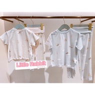 Little Rabbit Grocery Store Japan gelato pique Baby Series Cloud Small Animal Modal Home Pajamas Set
