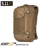 5.11【沙色】AMP12™ 25L 戰術雙肩後背包 攝影 旅遊 登山
