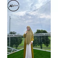 \NEW/ Alwira.outfit Haura Instan Hijab Segitiga Instan Jersey
