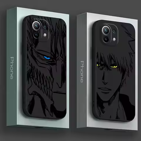 Grimmjows Ichigos Anime Bleachs Phone Case For Xiaomi Poco X7 M7 Pro X3 X5 X6 M5 F6 Mi F7 15 Ultra 1