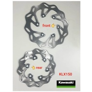KLX150 FRONT & REAR BRAKE DISC BRAND DBS STOCK SARAWAK SABAH Stock at KL Sarawak Sabah