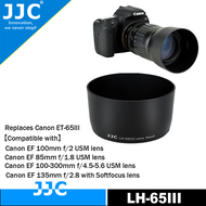 Ống kính JJC Loa che sáng thay thế ET-65III ban đầu cho Canon EF 100-300mm f/4.5-5.6 ống kính USM EF