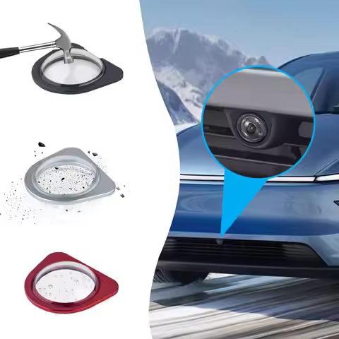 Original Fit Front Camera Protector Shield for Tesla Model 3 Highland 2026 Model Y 2025+ HW4 9H Temp