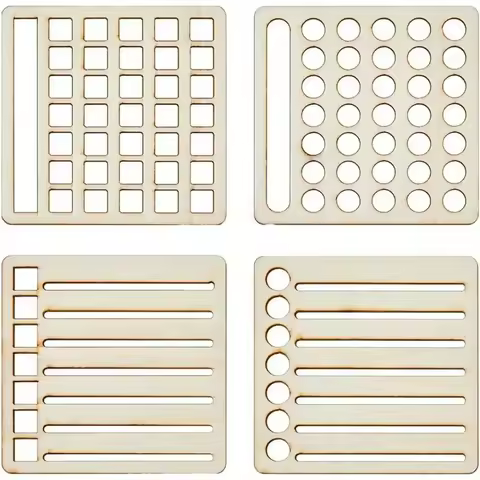 4Pcs 4 Style Speedy Spread Journal Stencils Calendar Tools Templates DIY Journals Notebook Schedule