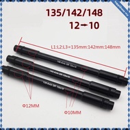 [Happi2nessMY] Bicycle 12mm to 10mm QR Adapter Through Axle Hub 135/142/148mm Front Wheel Hub Adapte