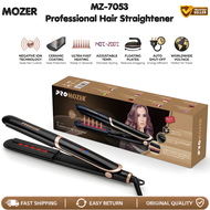 Mozer MZ-7053 Professional Hair Straightener | Ceramic Flat Iron | 200Β°C Fast Heating | Salon Grade