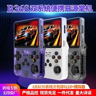 R36s Open Source Game Console Handheld Dual System Portable 3d Retro Arcade r36s Handheld Game Conso