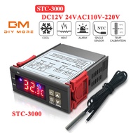 DIYMORE Digital STC-3000 DC12V 24V AC110V-220V Temperature Controller Thermostat Sensor With Probe